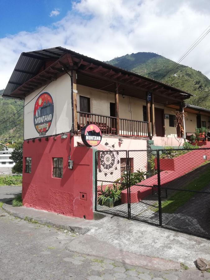 Montano Camping & Hostel Banos  Exterior photo