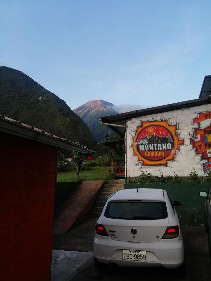 Montano Camping & Hostel Banos  Exterior photo