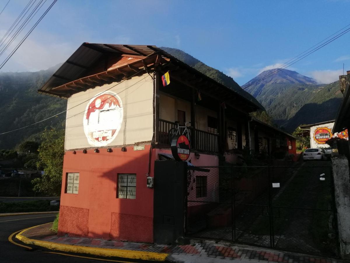 Montano Camping & Hostel Banos  Exterior photo