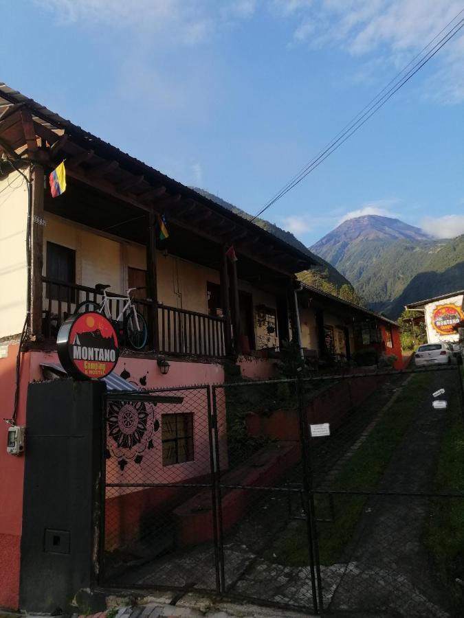 Montano Camping & Hostel Banos  Exterior photo